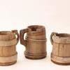 Small Wooden Tankards and Barrel