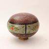 Painted Floral Bolbous Bowl