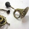 Vintage Trumpet And Horn Musical Instruments 22cm To 40cm Long  