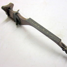 Vintage Wooden Musical String Instrument 65cm Long  