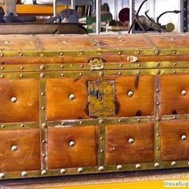 Leather Studded Chest  