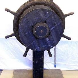 Double Metal Ships Wheel   