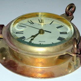 Ship's Clock 22cm Diameter  