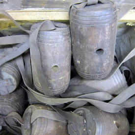 Gunpowder Barrels For Ship Cannons 20cm High  