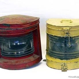 Ship Port And Starboard Lamps  